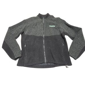 Vintage SoBe Cannondale‎ Promo Fleece Jacket Men's Small Lizard Energy Drink
